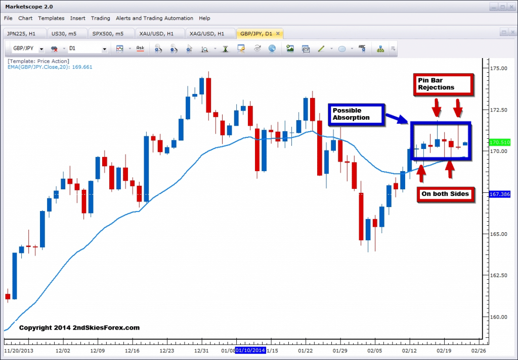 Forex trade signals and setups feb. 21st