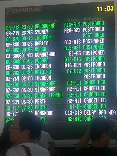 all flights cancelled