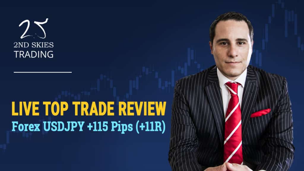 Live Top Trade Review Forex USDJPY +115 Pips 11R