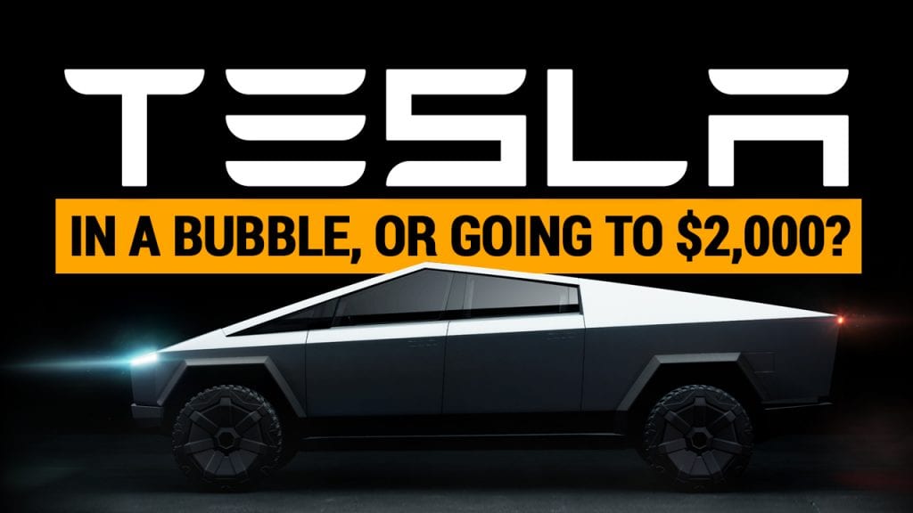 Is Tesla In A Bubble Or Going To $2,000?