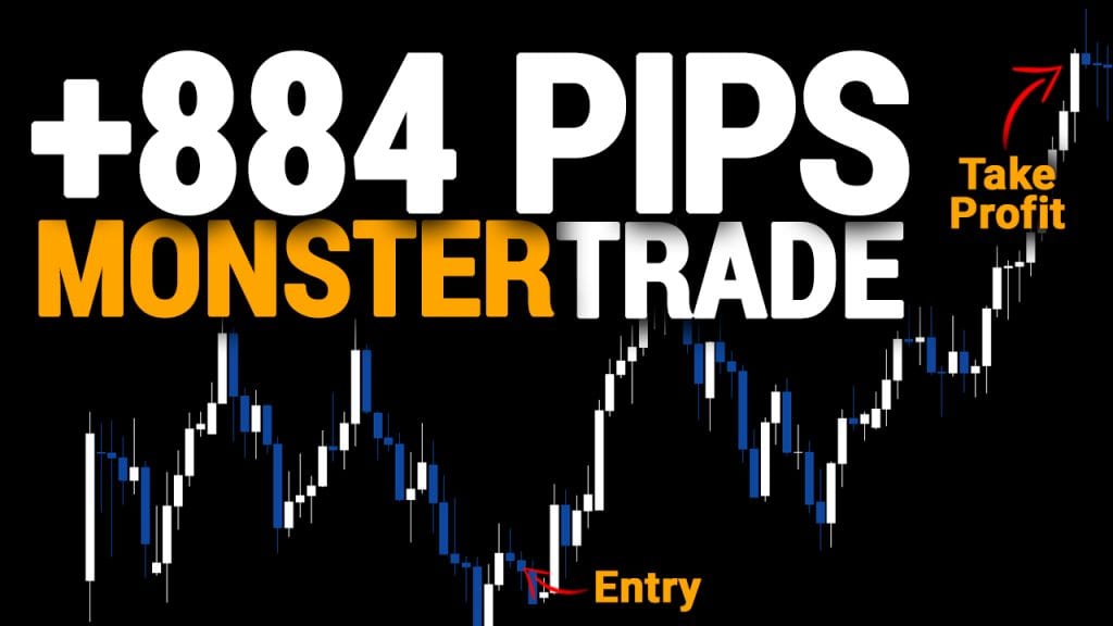 884 Pips GBPUSD False Break Monster Trade