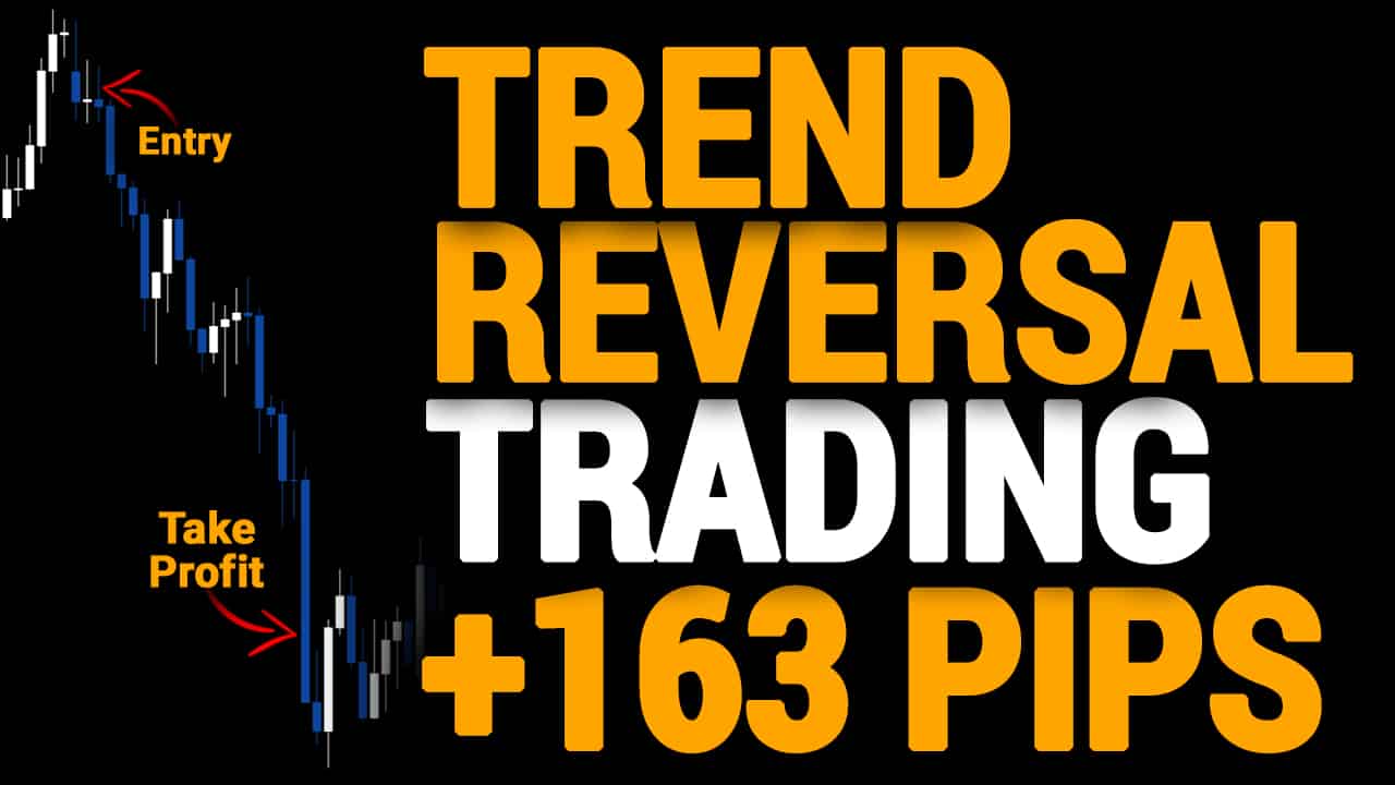 +163 Pips on AUDJPY Trading a Trend Reversal